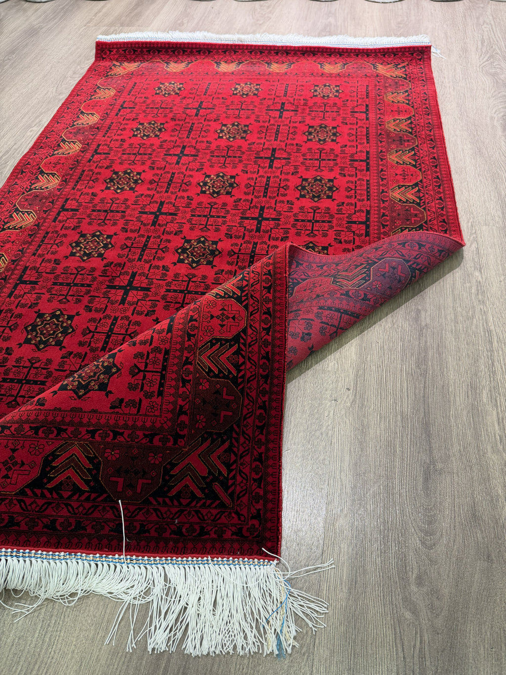 Turkish Silk Prayer Rug Red Islamic Seccade 2x4 Ft Brand New