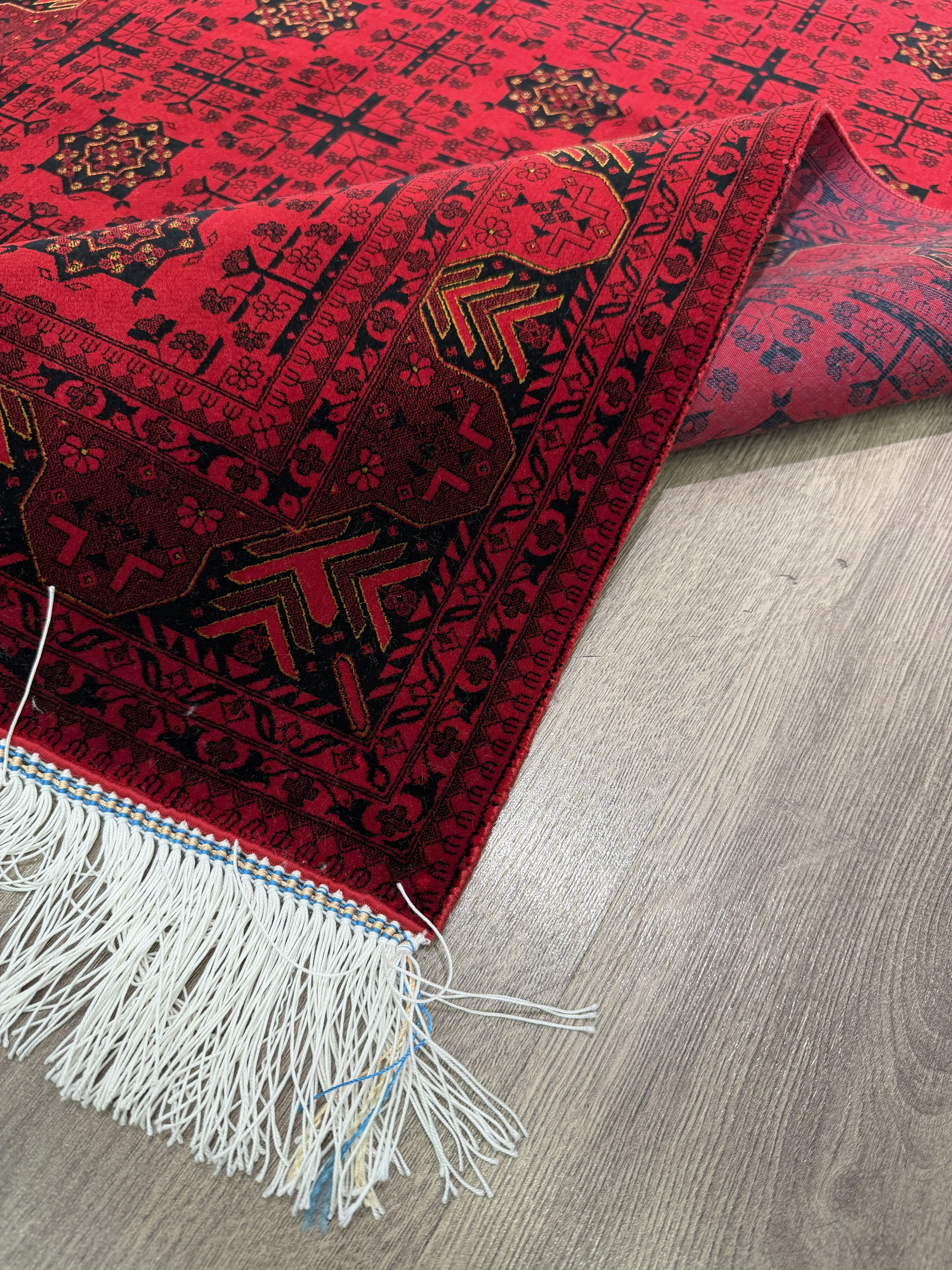 Turkish Silk Prayer Rug Red Islamic Seccade 2x4 Ft Brand New
