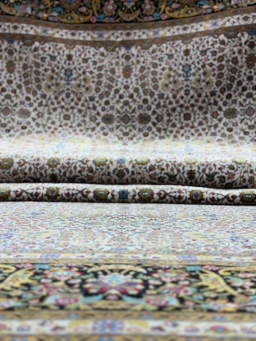 Luxury Turkish Silk Rug 7x10 Ft Oriental Area Carpet Made In Turkey